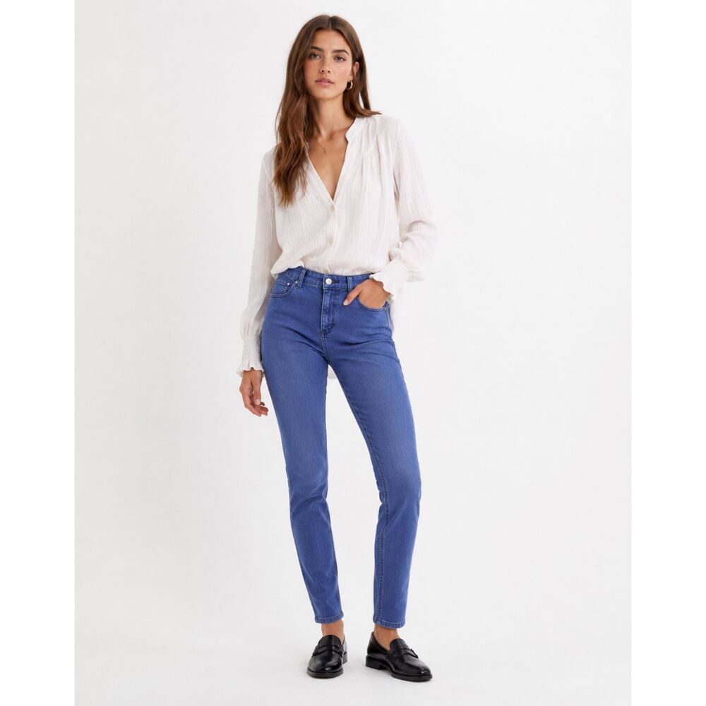 Free People Purple Skinny Jeans Boho Cool Girl Y2K Retro Casual 28 High Rise